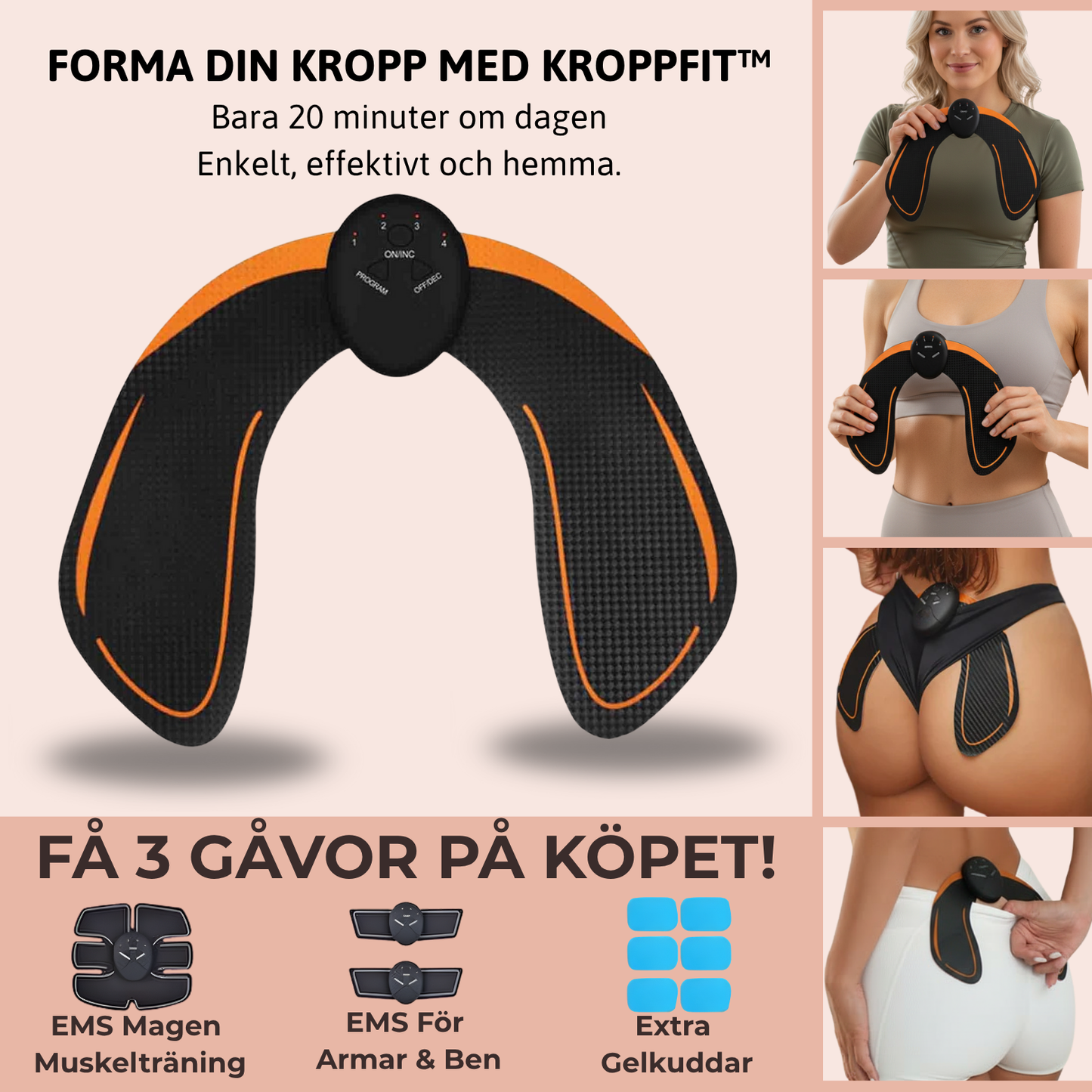KroppFit™ Booty Tränare